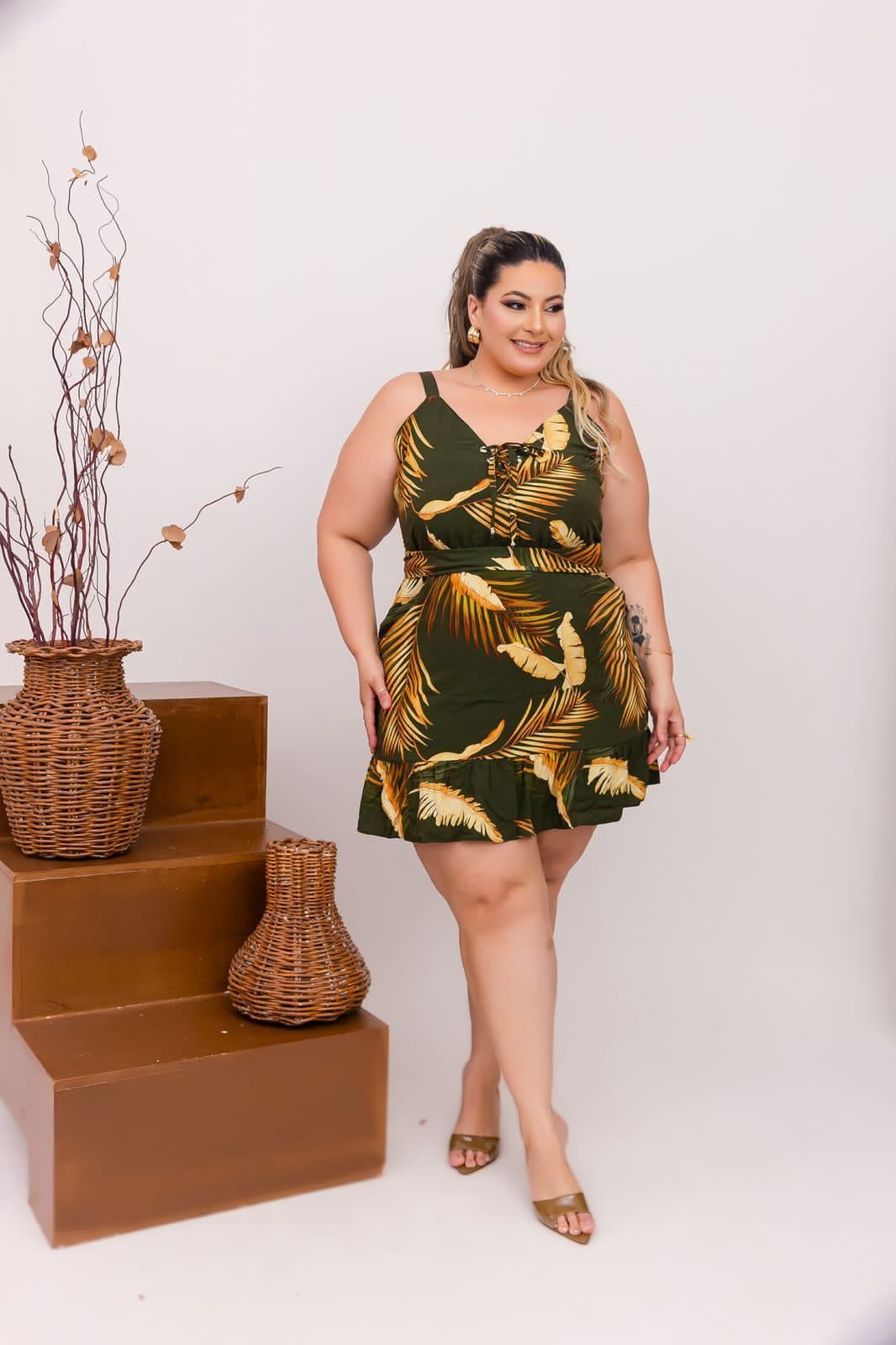 vestido plus size4514335598456703043