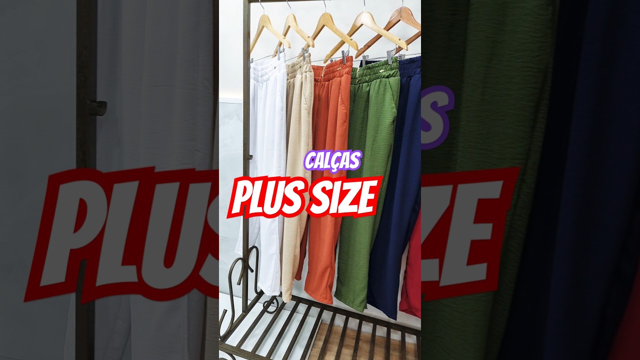Calças Plus Size Feminina #roupasplussize #modaplussize #plussize #shorts