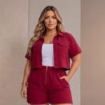 Blusa Plus Size -Moda Feminina Eridan
