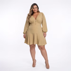 Vestido Keulry Plus Size Premium Tamanho 44 ao 54